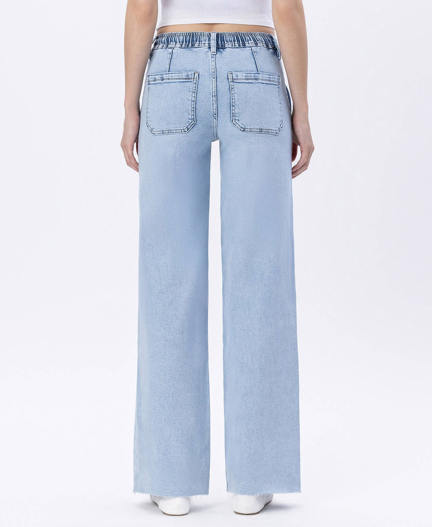 HIGH RISE DRAWSTRING WIDE