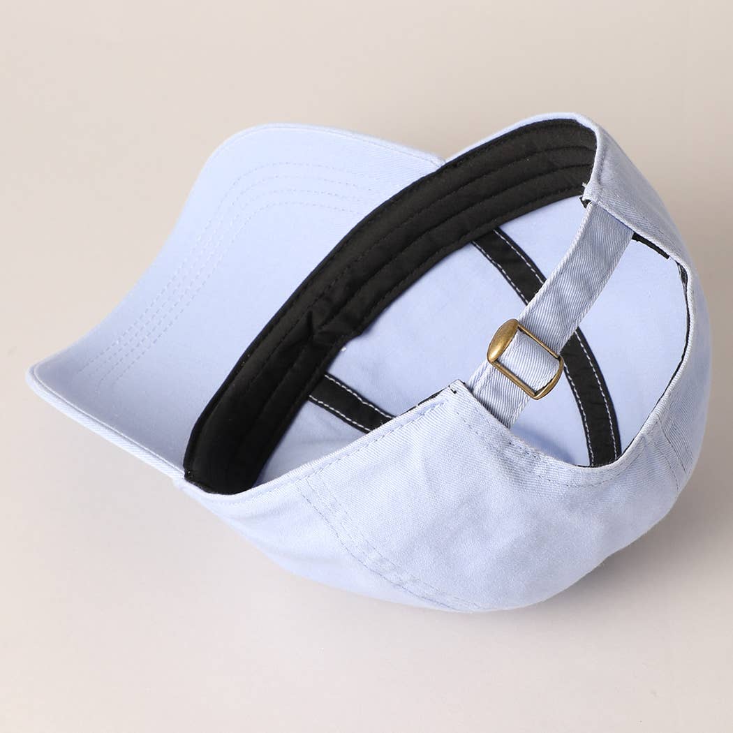 Mama Letters Embroidered Baseball Cap: HOT PINK / ONE SIZE