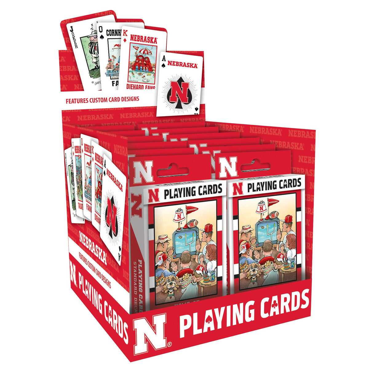 Nebraska Cornhuskers Fan Deck Playing Cards
