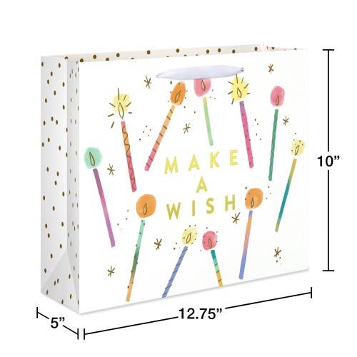 Horizontal Make A Wish Gift Bag