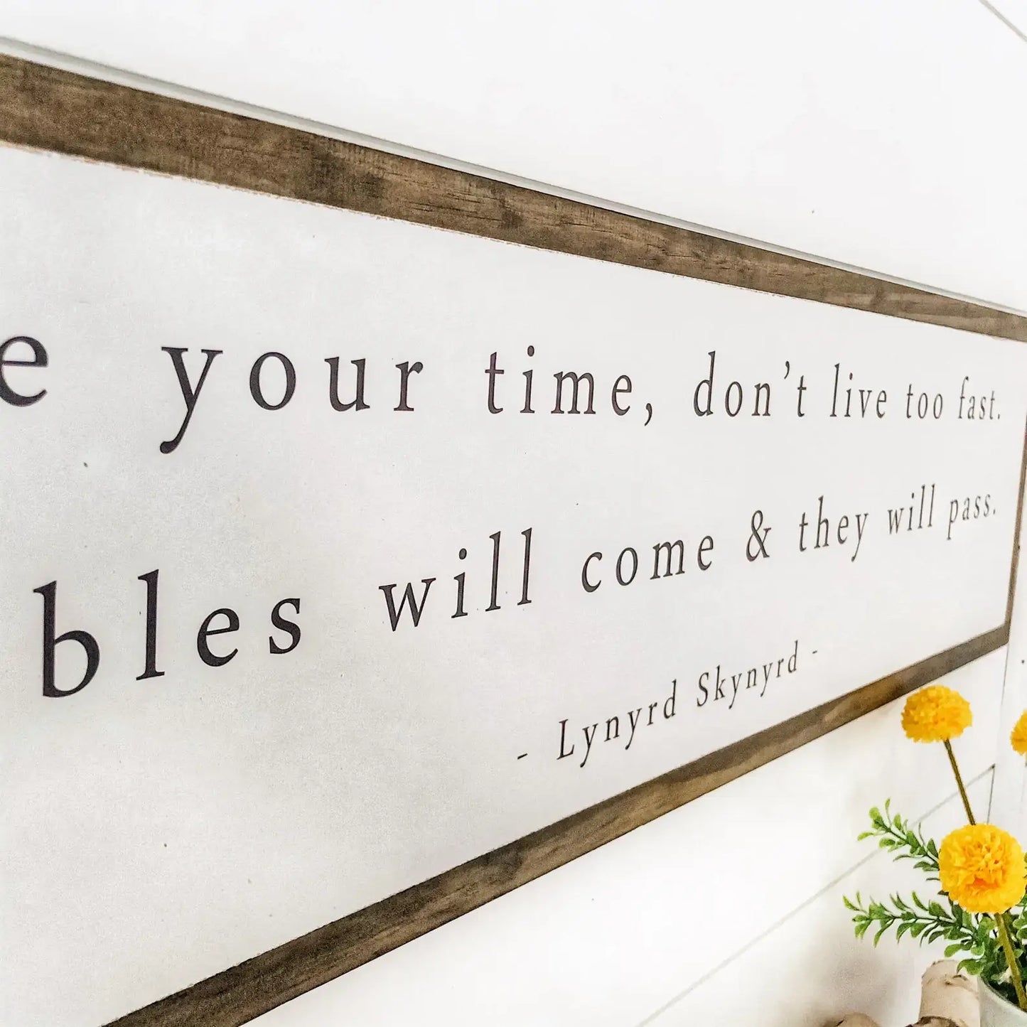 Lynyrd Skynyrd Simple Man Lyric