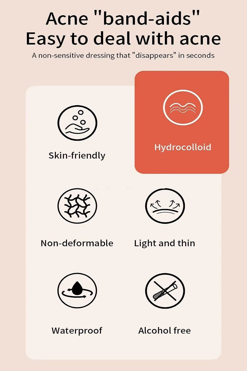 The original hydrocolloid acne pimple patch