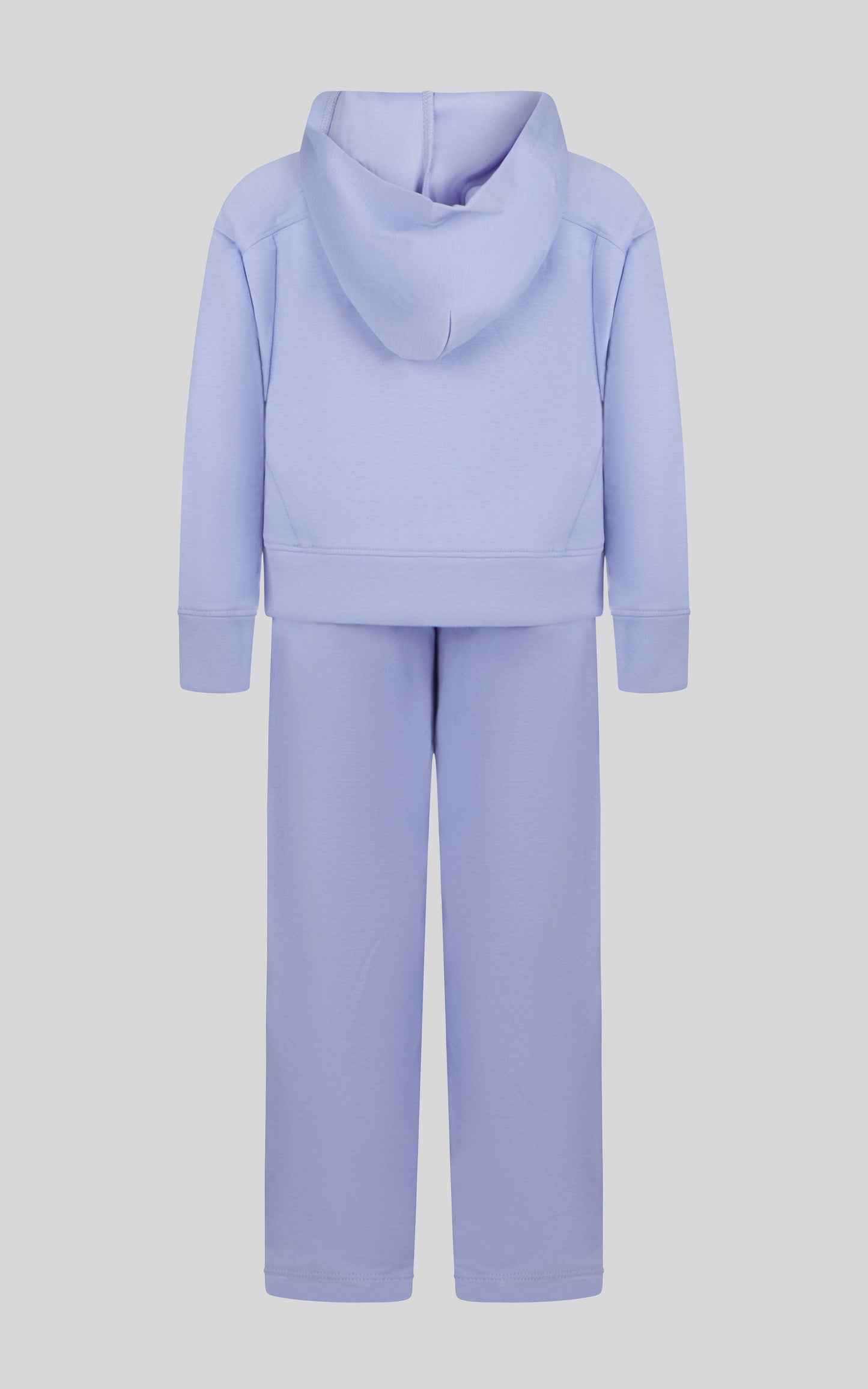 Little Girls Jacket, Wide Leg Pant, and Bag Set: LAVENDER HORIZON/PERIWINKLE DREAM