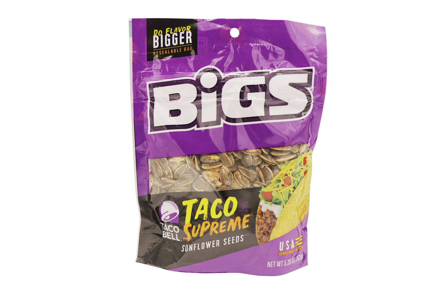 Bigs Sunflower Seeds, Taco Bell Supreme