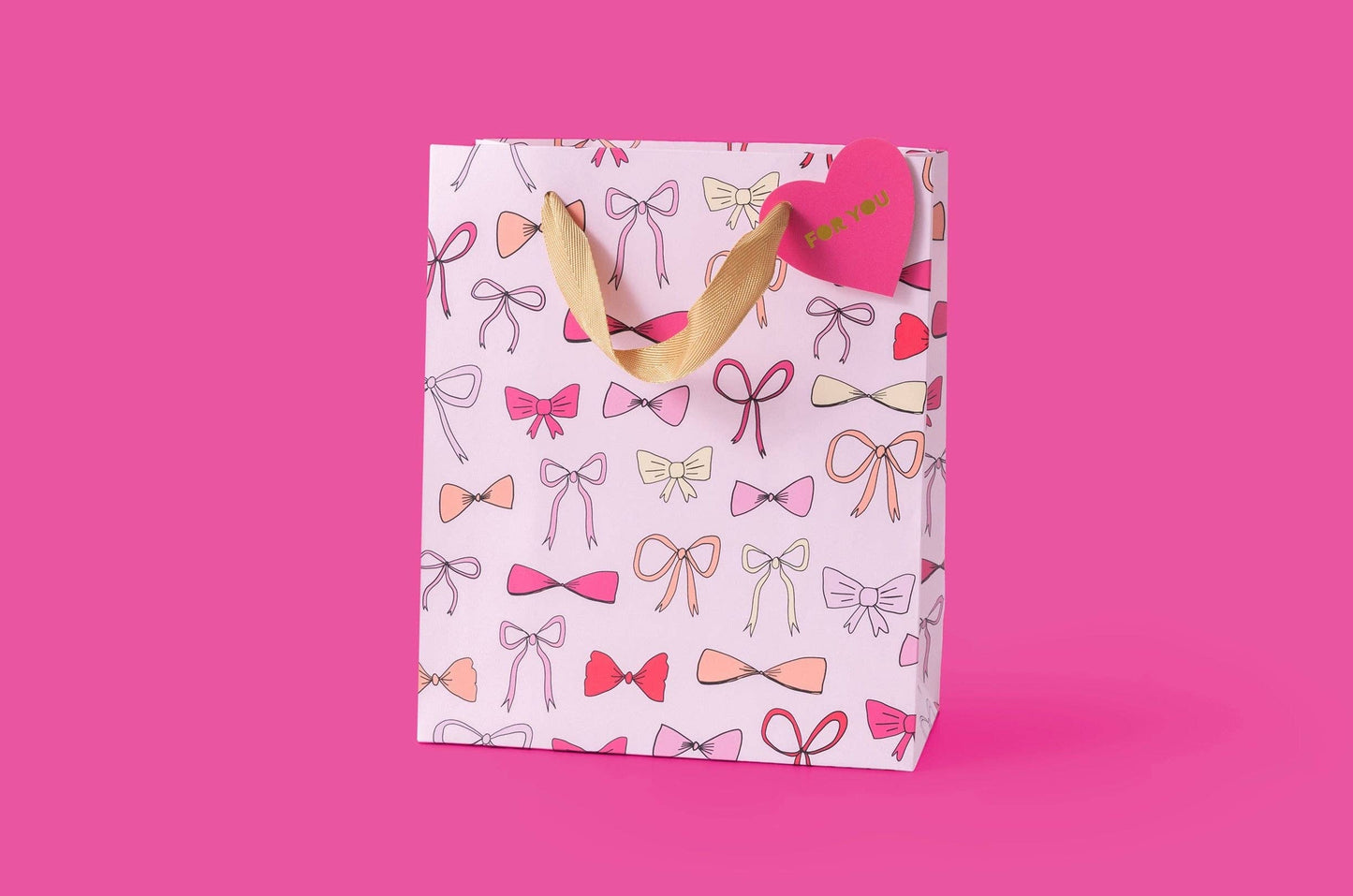 Pink Bows Gift Bag