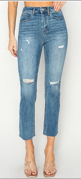 HR Knee Distressed