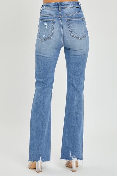 HR Knee Distressed Flare