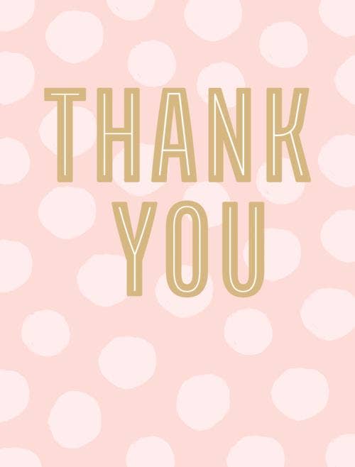 Packaged Thank You