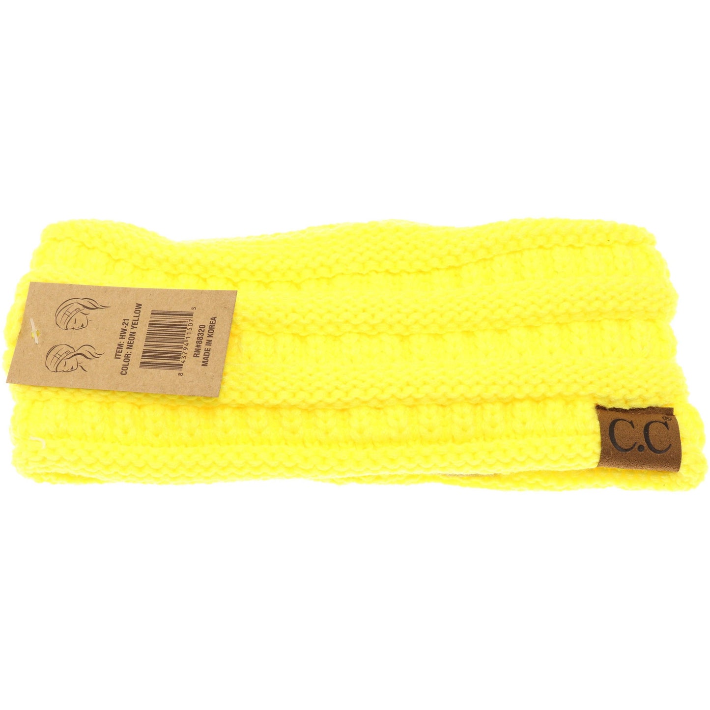 Solid Ribbed Headband