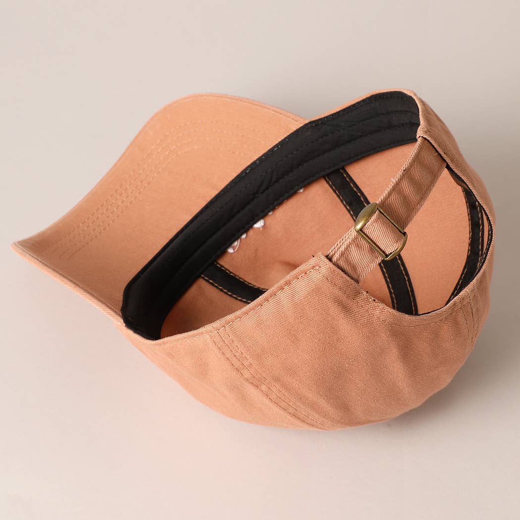 Mama Letters Embroidered Baseball Cap: SAGE / ONE SIZE