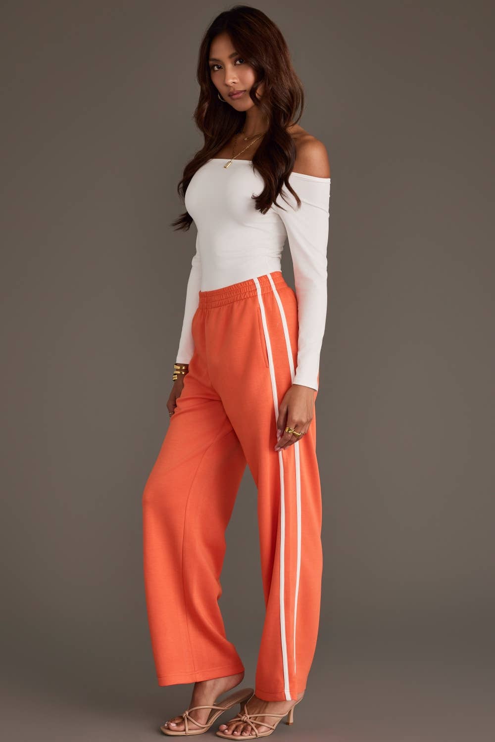 Orange Lounge Sweatpants