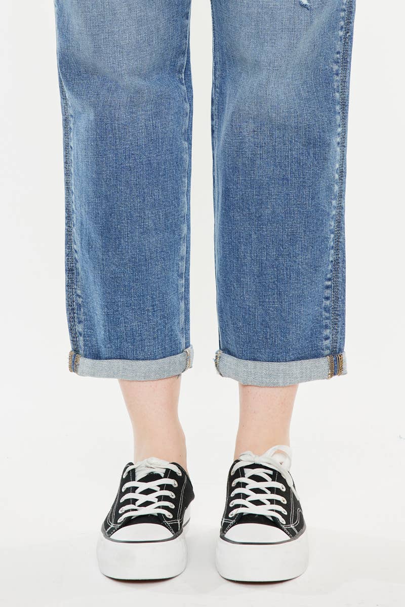 Plus MR Slim Boyfriend Jeans