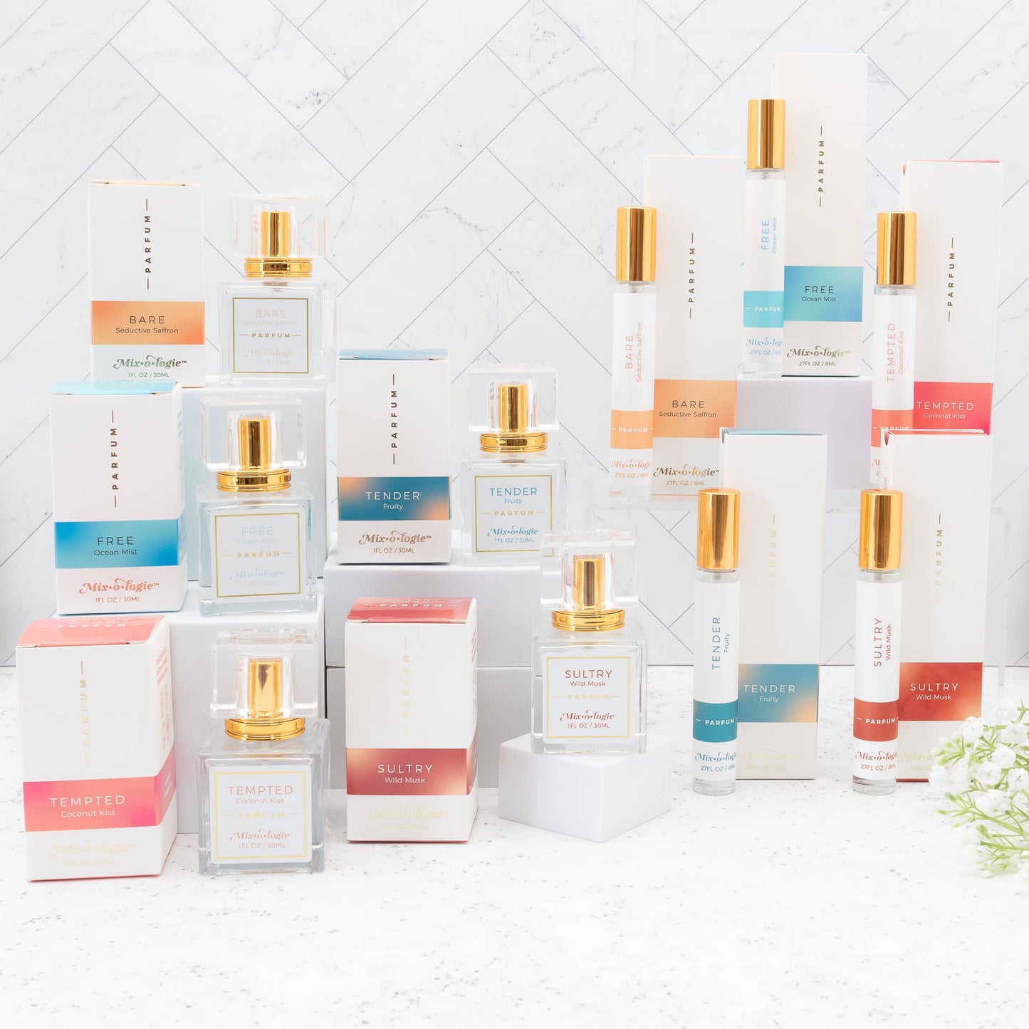 Parfum Spray Combo Pre-Pack: White