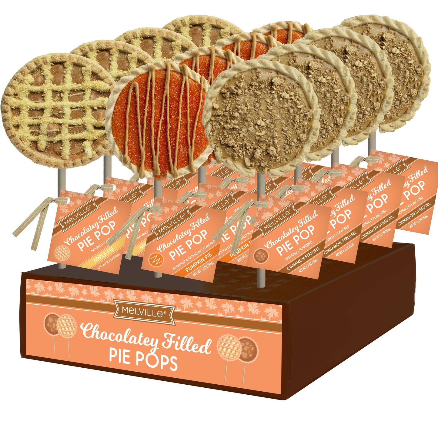Assorted Chocolate Pie Fall Pops