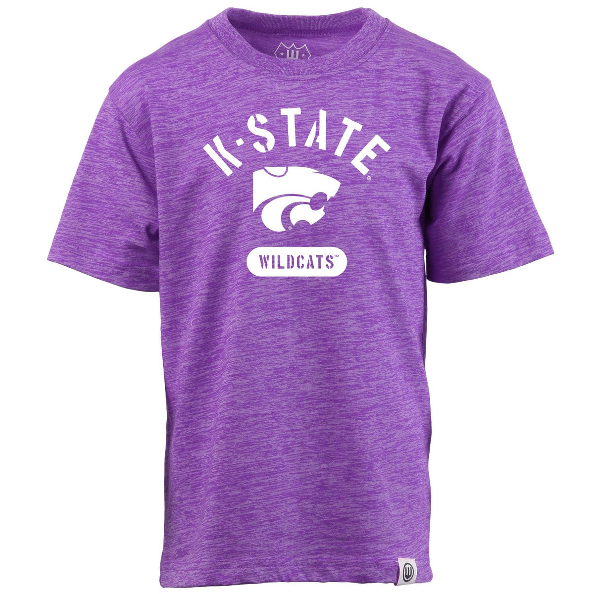 KS State NCAA Kids Tee: Wildcats Purple