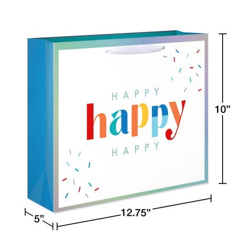 Birthday Confetti Happy Gift Bag