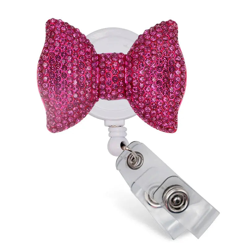 Sparkle & Shine Badge Holder- Bow