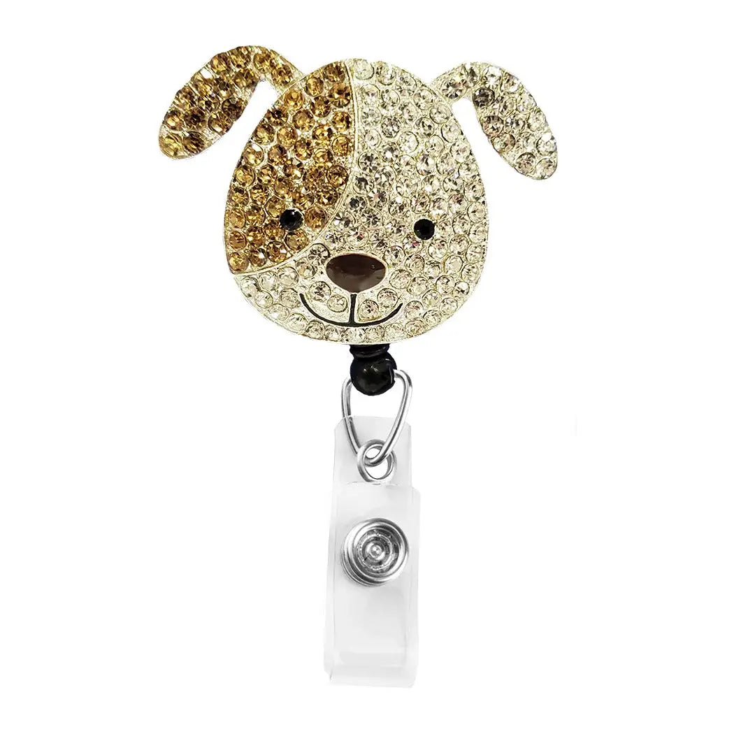 Sparkle & Shine Badge Holder- Dog