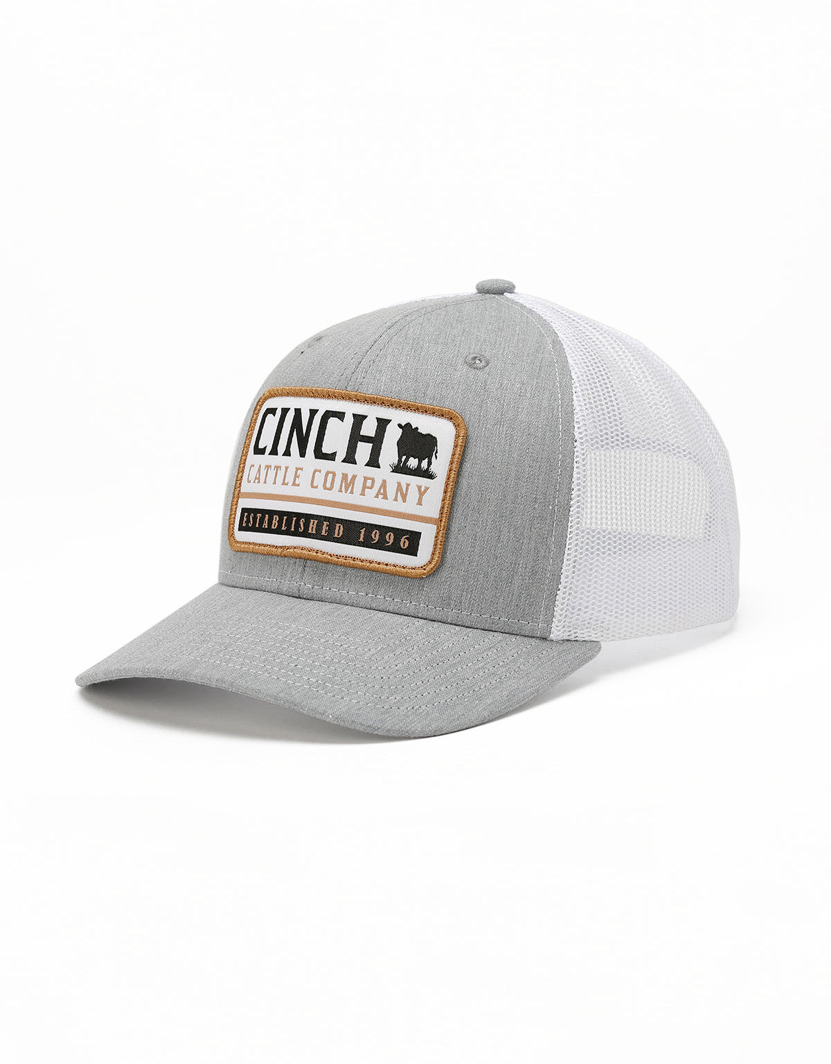 Cinch "Cattle Company" Snapback Solid Logo Cap - Grey