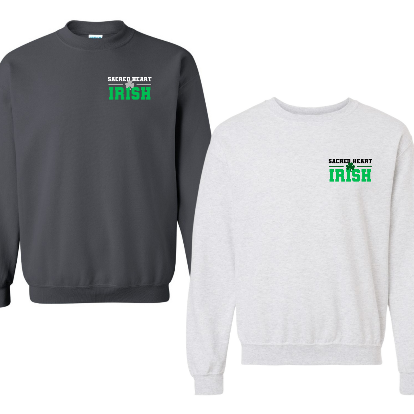 Sacred Heart Irish - Stacked design
