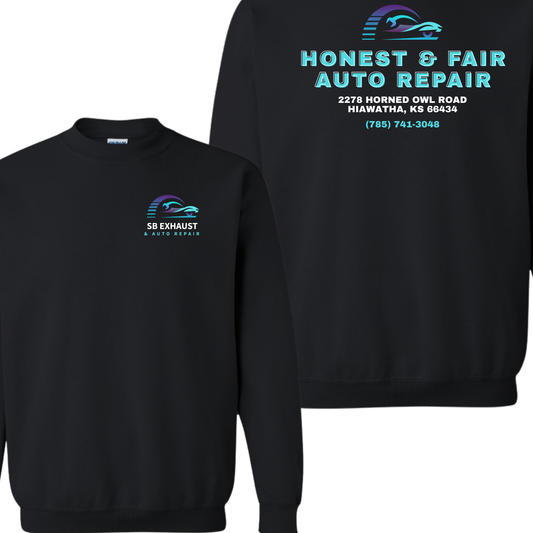 SB Exhaust Auto Repair Crews