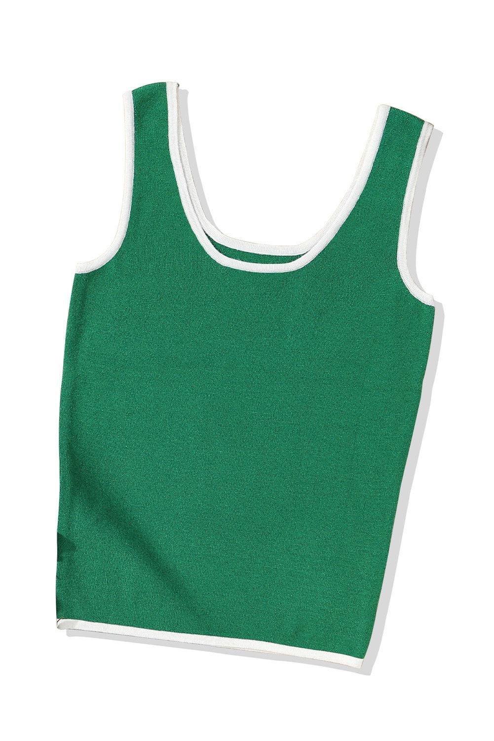 Green Lightweight Sweater Tank
