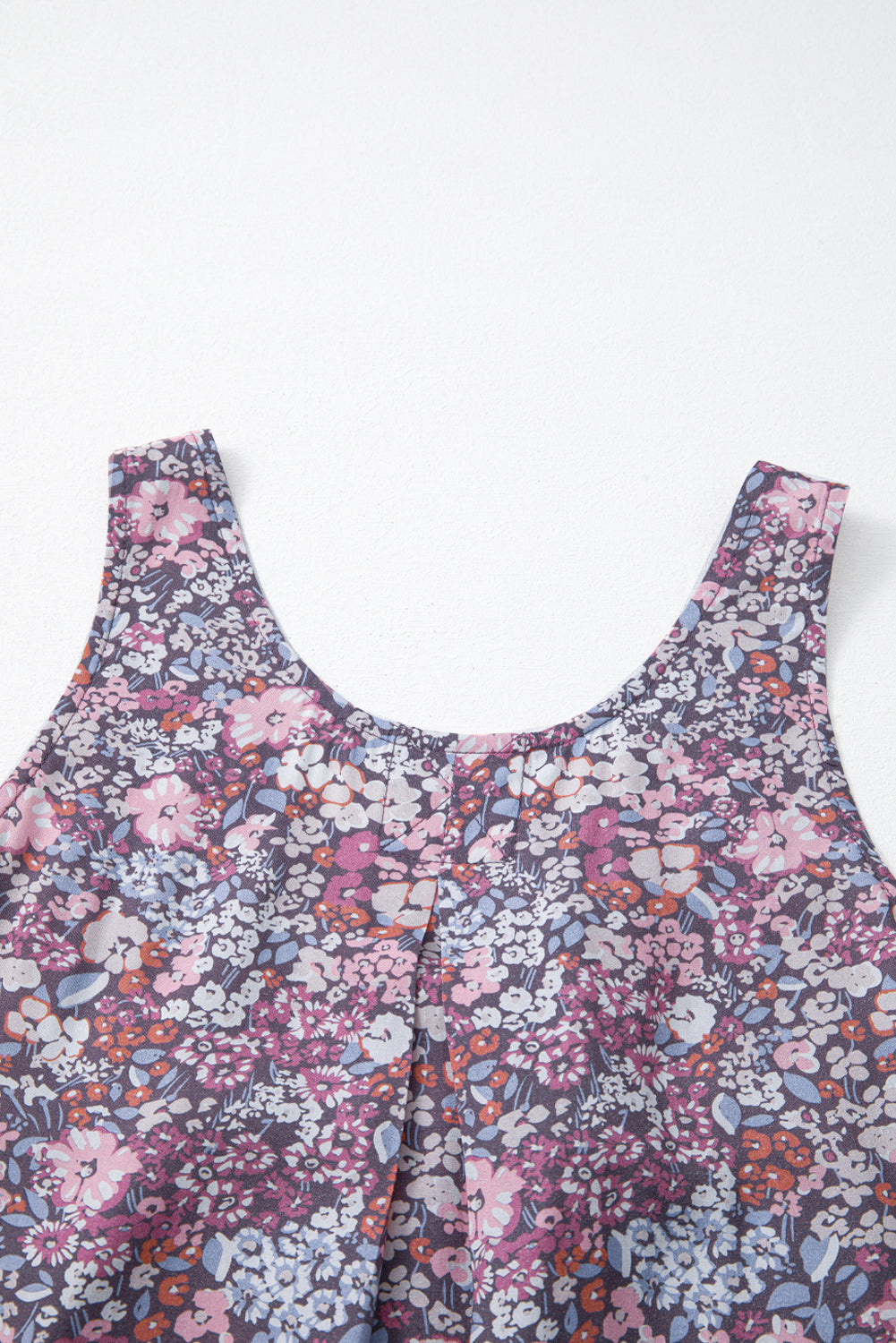 Floral Buttoned Tank