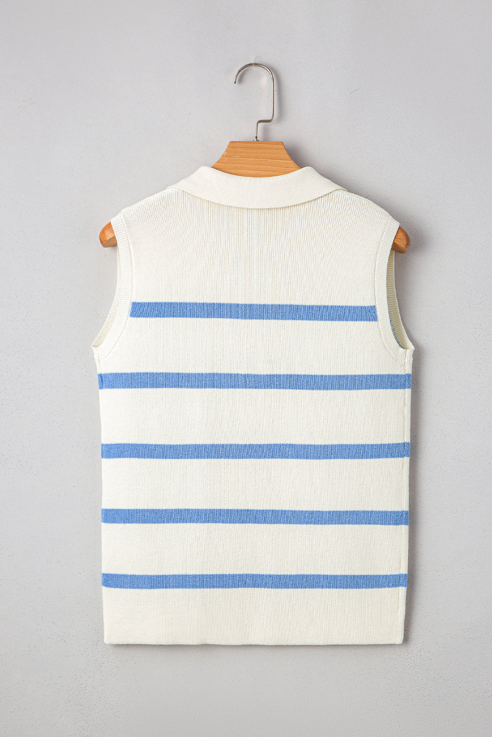 Sky Blue Stripe Sweater