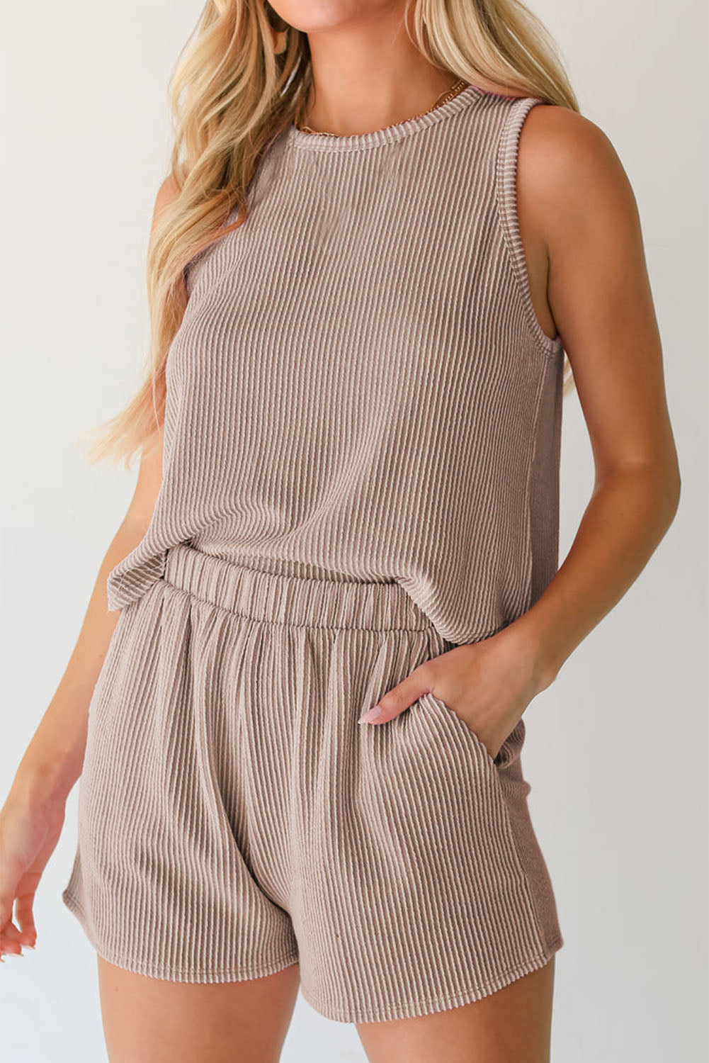 Smoke Gray Corded Set