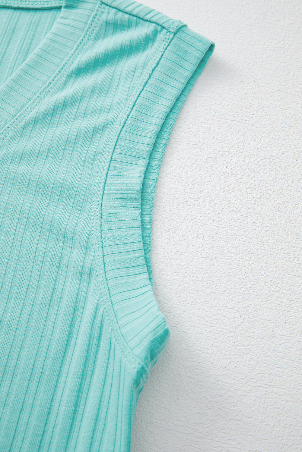 Mint Green Ribbed Set