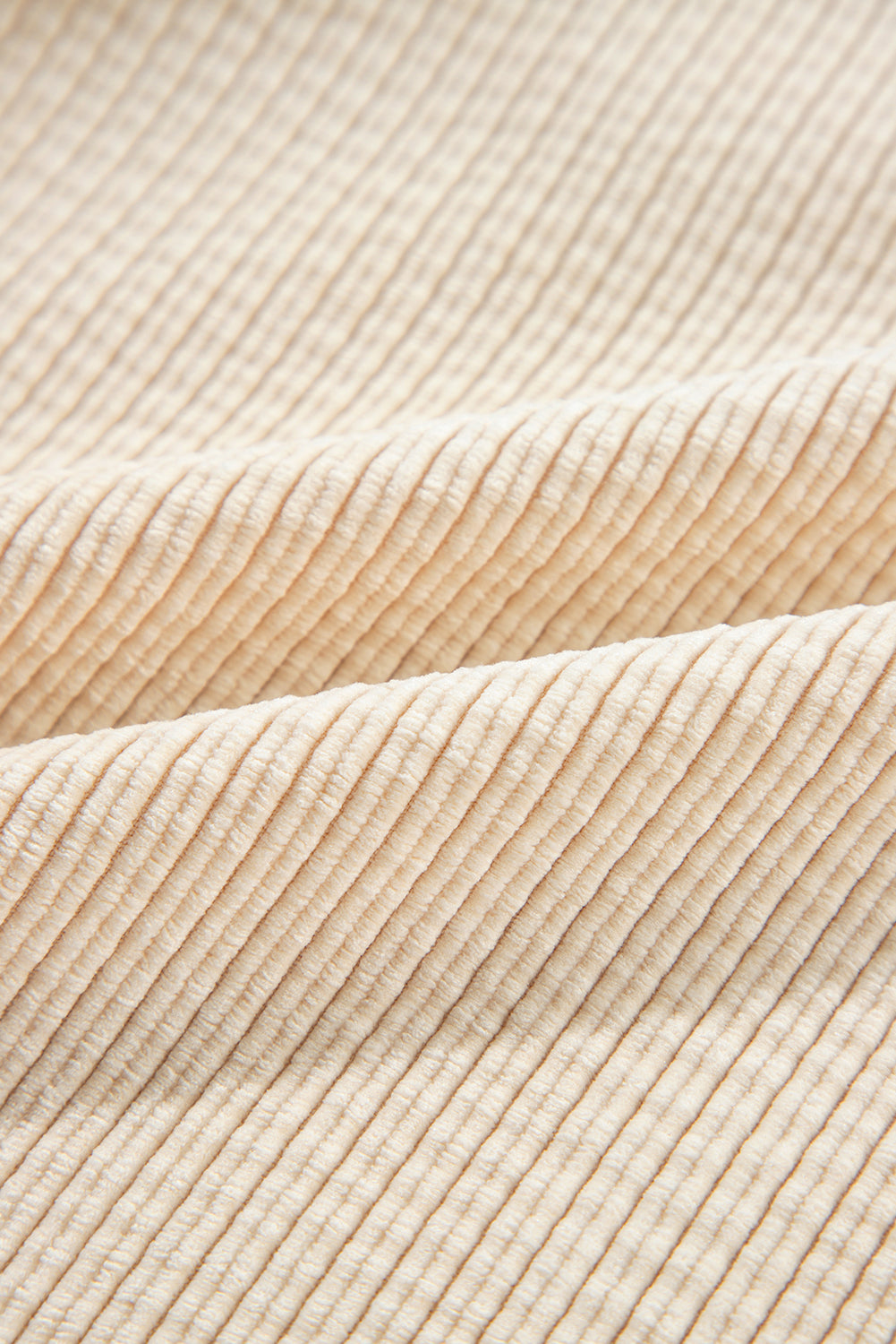 Oatmeal Corduroy Shacket