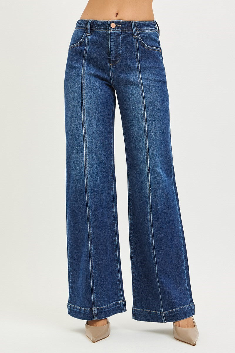 Risen MR Wide Leg Jeans