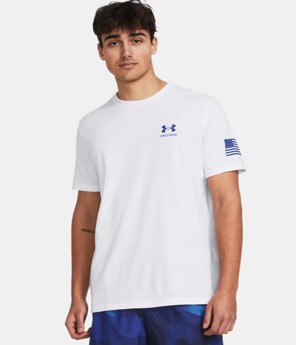 UA Freedom Flag Gradient Tee