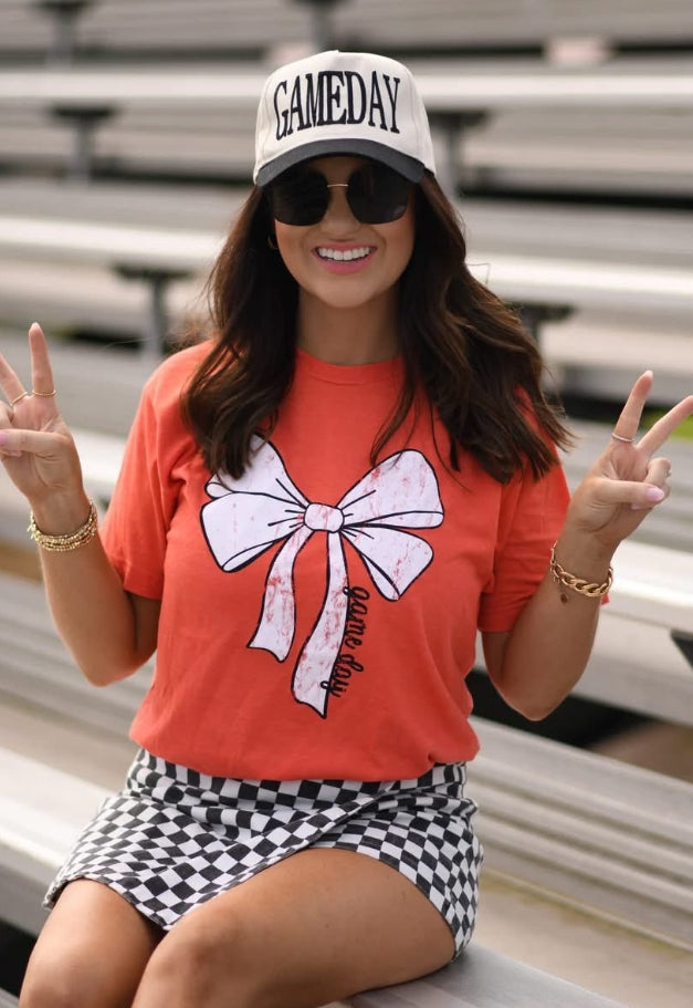 Gameday Bow Tee