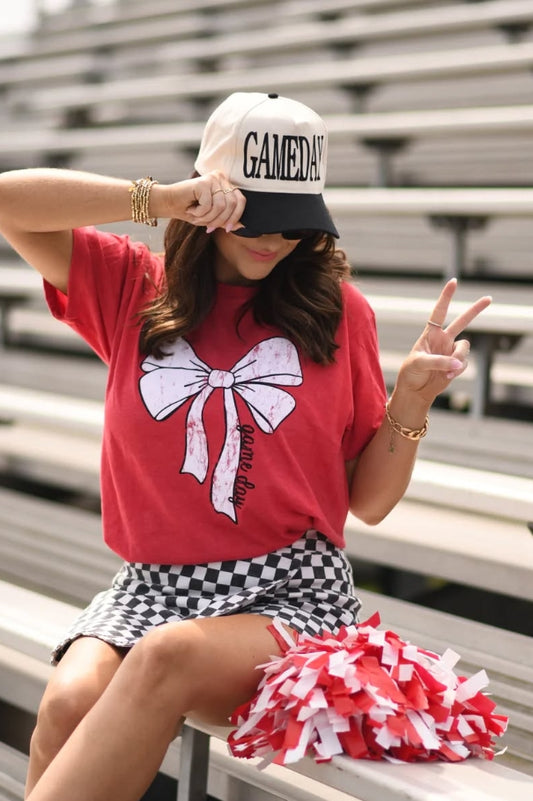 Gameday Bow Tee