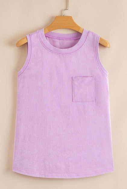 Mineral Wash Pocket Tank