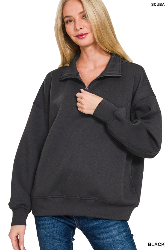 scuba half zip