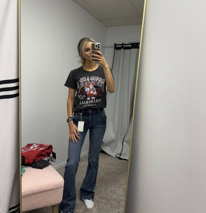 Nebraska Volleyball Tee