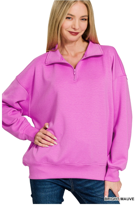 scuba half zip