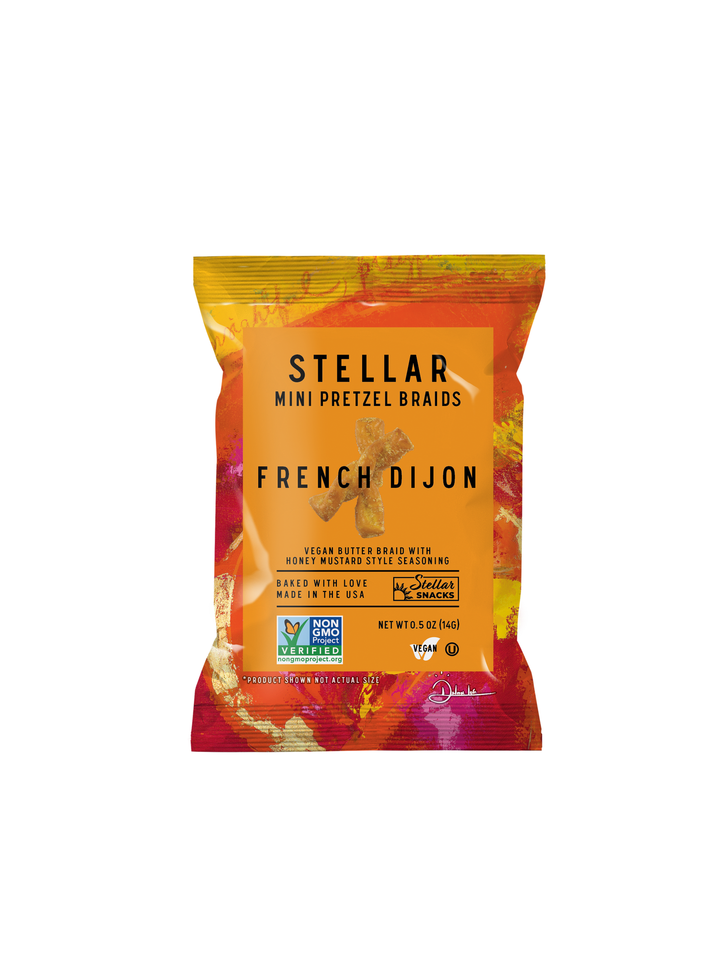 Stellar Pretzel Braids - French Dijon - 0.5oz (75CT)