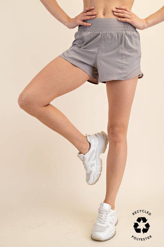 Butter Soft SHORTS: Stone Taupe