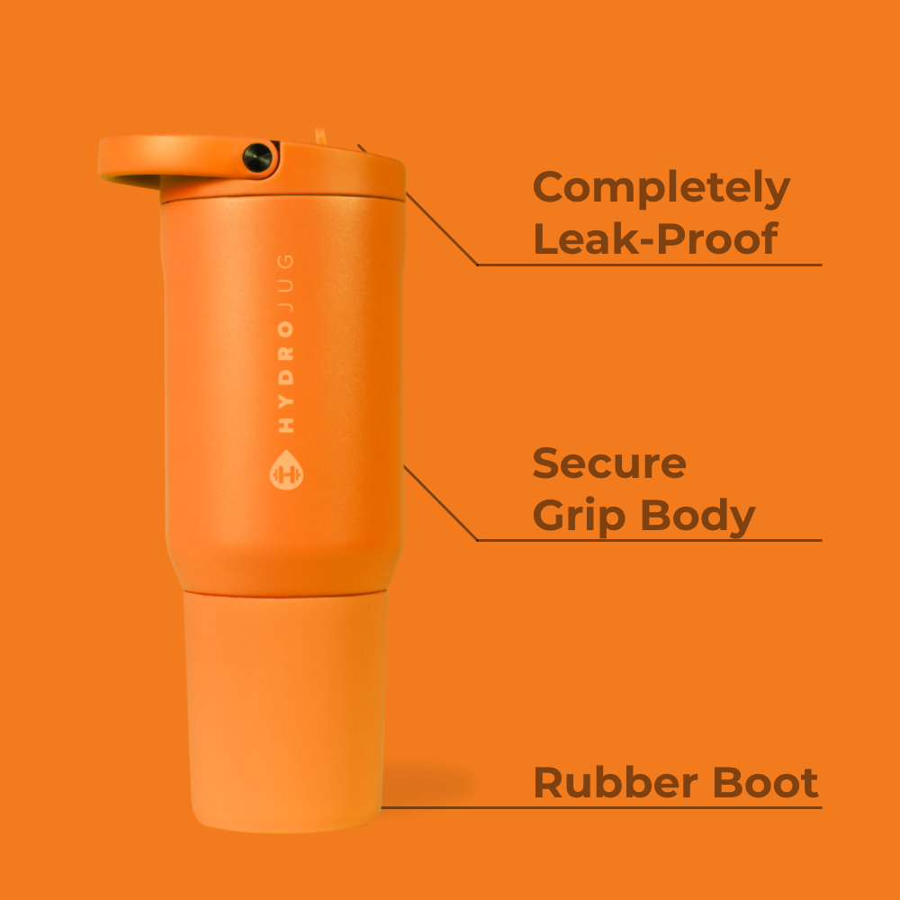 Tangerine HydroJug 20 oz Sport Water Bottle