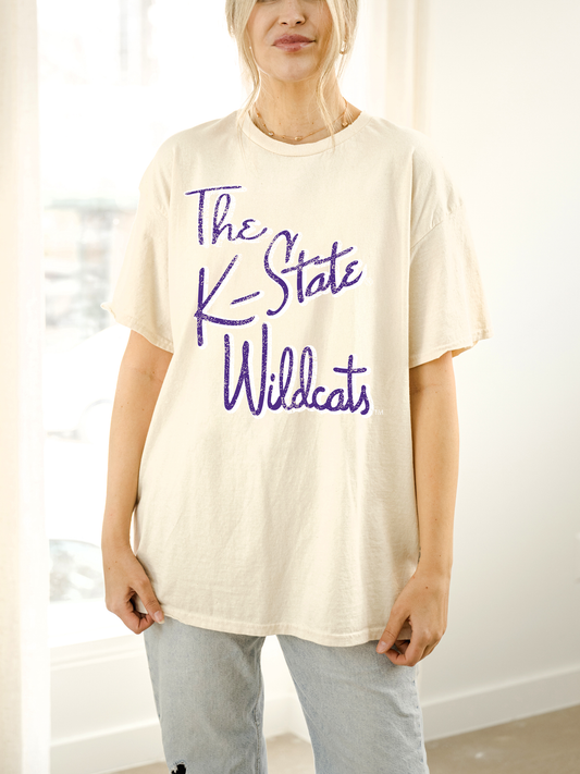 K-State Wildcats Thrifted Tee