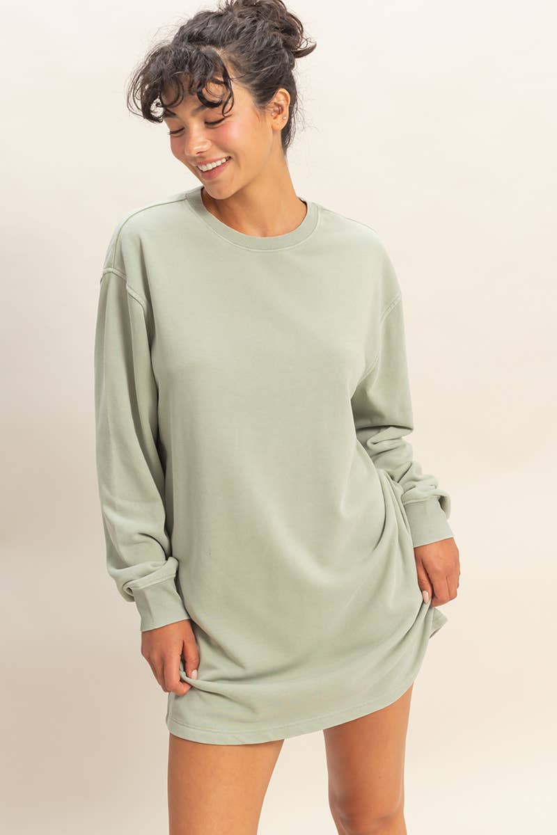Mini Sweatshirt Dress