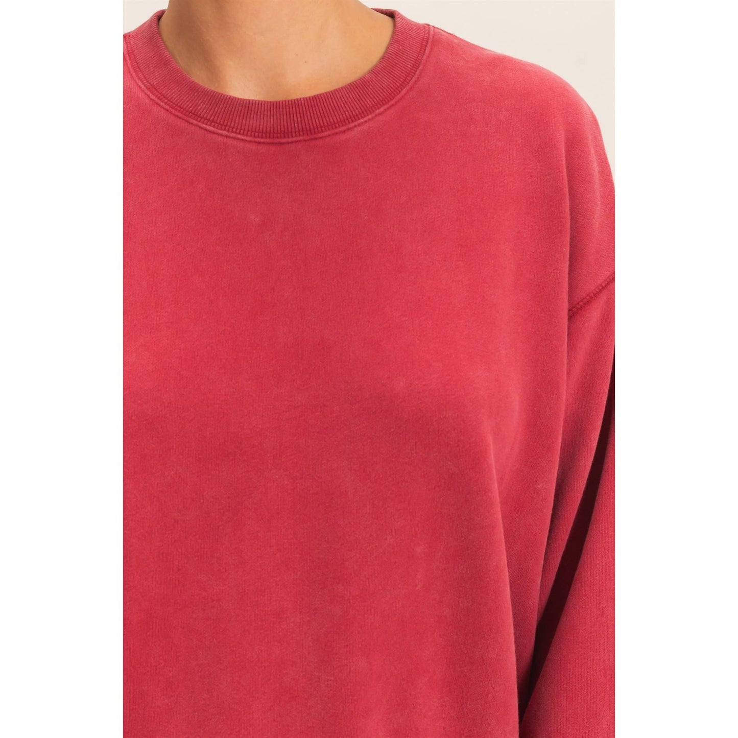 Acid Wash Sweatshirt