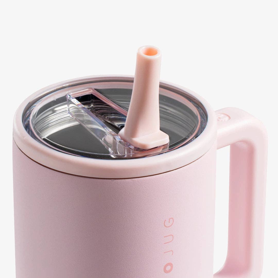 Pink Sand HydroJug 32 oz Traveler Tumbler: Pink Sand