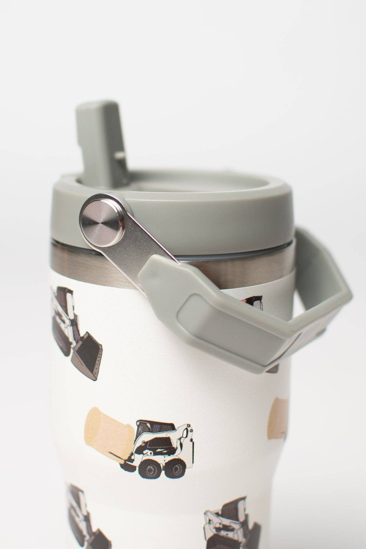 Classic Skid Loader 20oz Kids Bucket Handle Tumbler
