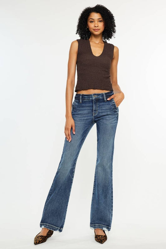 Kan Can MID RISE BOOTCUT JEANS