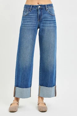 MR Cropped Cuffed Jeans