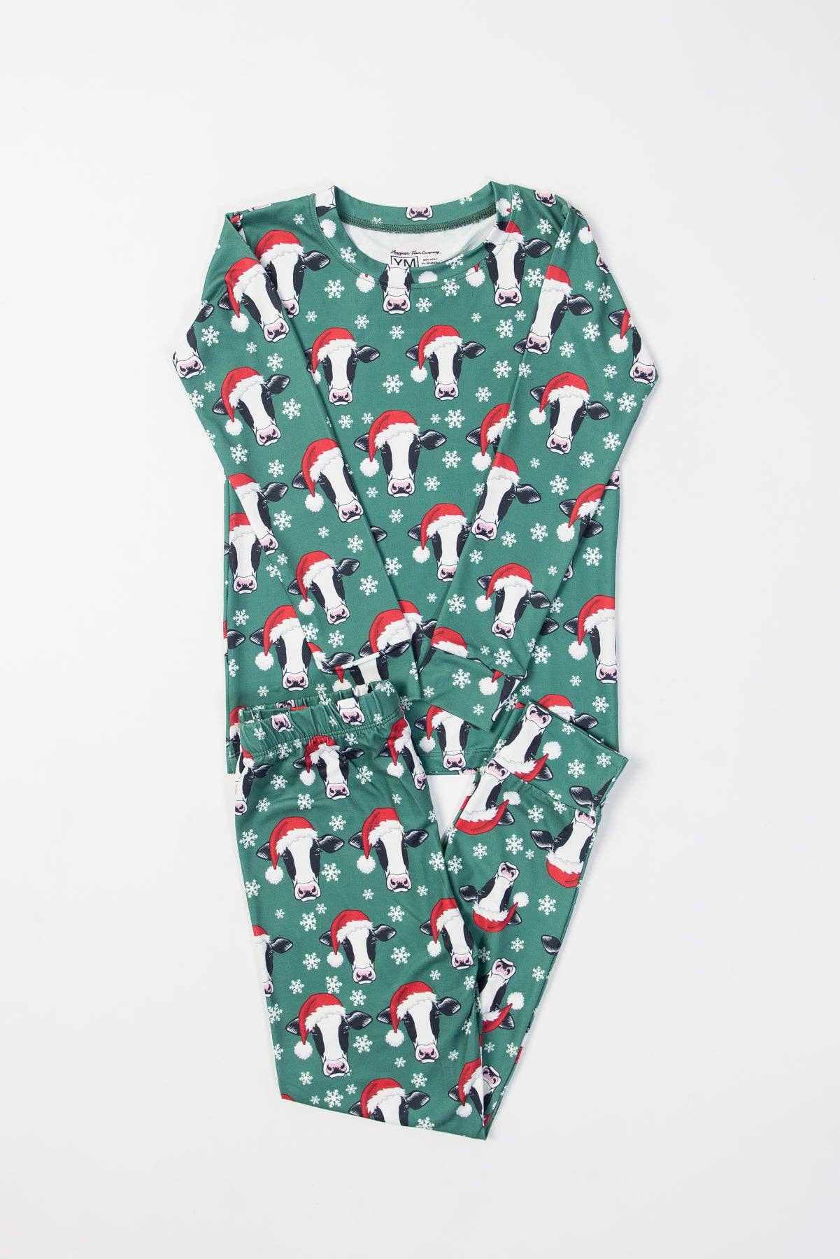 Santa Cows & Snowflakes Set